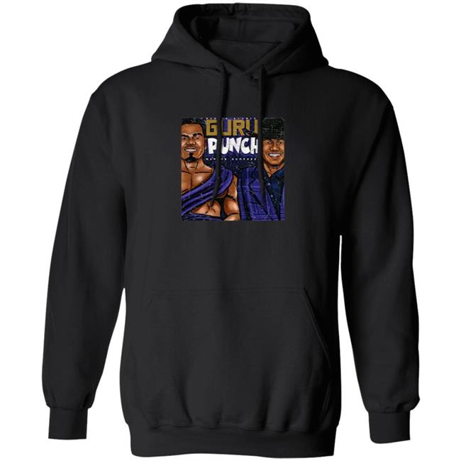 Guru Punch Podcast Merch Marlon Humphrey Cover 2 Wht Hoodie