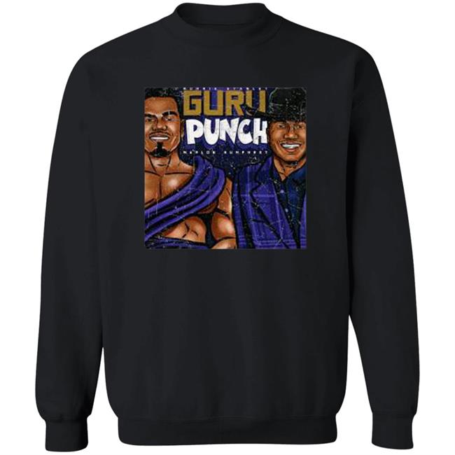 Guru Punch Podcast Merch Marlon Humphrey Cover 2 Wht Hoodie Guru Punch Podcast Merch Marlon Humphrey Cover 2 Wht Hoodie