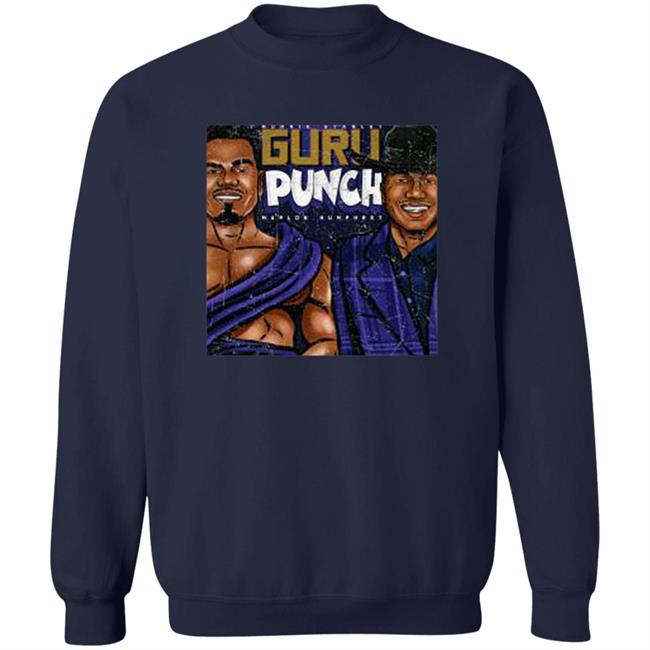 Guru Punch Podcast Merch Marlon Humphrey Cover 2 Wht Hoodie Guru Punch Podcast Merch Marlon Humphrey Cover 2 Wht Hoodie