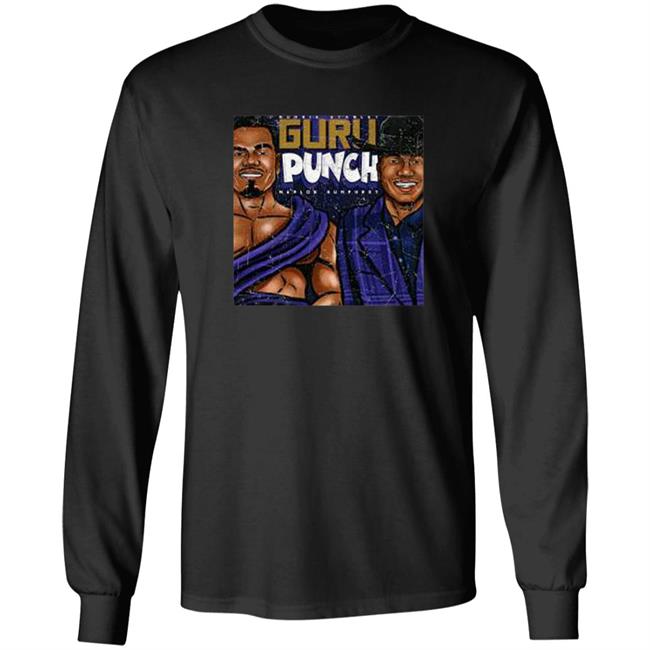 Guru Punch Podcast Merch Marlon Humphrey Cover 2 Wht Hoodie Guru Punch Podcast Merch Marlon Humphrey Cover 2 Wht Hoodie