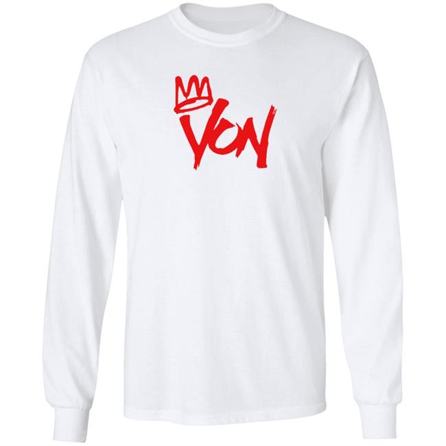 King Von Merch Von Shirt White King Von Merch Von Shirt White