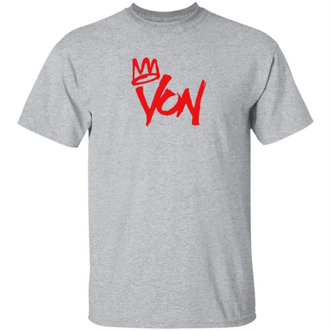 King Von Merch Von Shirt White King Von Merch Von Shirt White