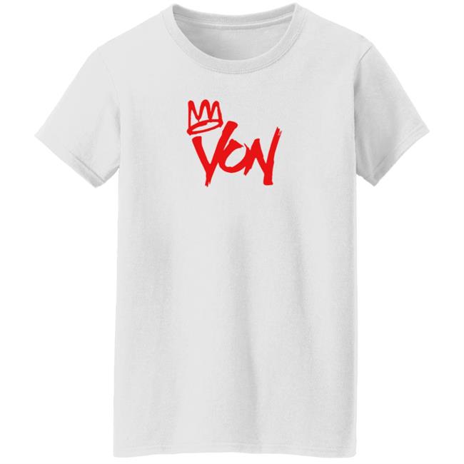 King Von Merch Von Shirt White King Von Merch Von Shirt White