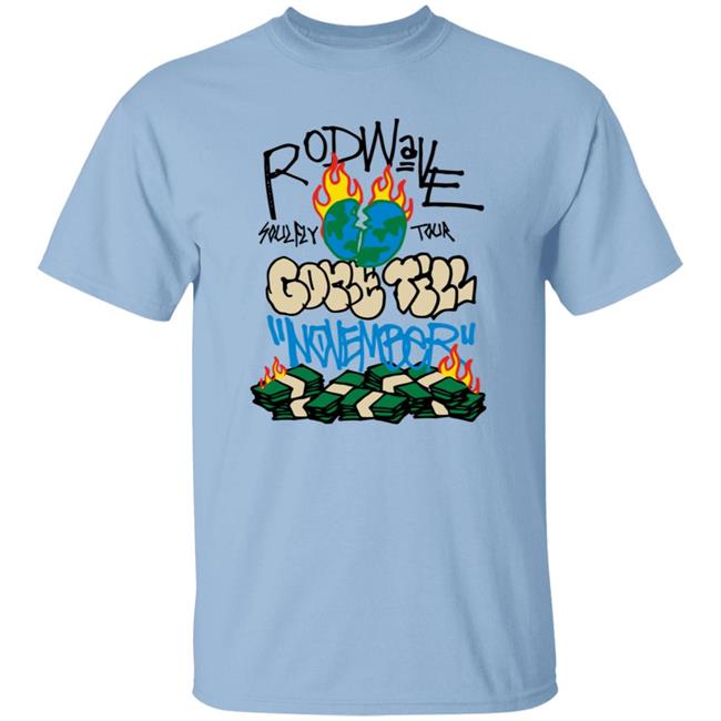 Rod Wave Merch Gone Till November White Tee Shirt Rod Wave Merch Gone Till November White Tee Shirt