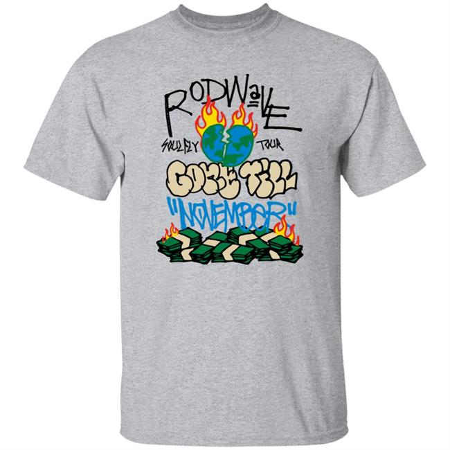 Rod Wave Merch Gone Till November White Tee Shirt Rod Wave Merch Gone Till November White Tee Shirt