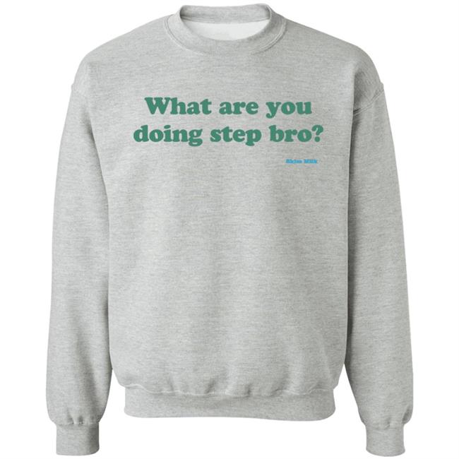 Khalifa Skim Miik What Are You Doing Step Bro Hoodie Khalifa Skim Miik What Are You Doing Step Bro Hoodie