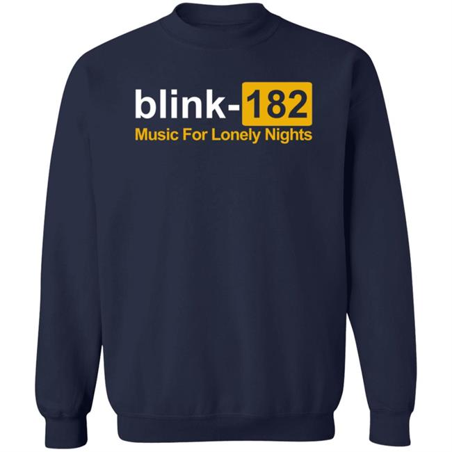 Blink 182 Merch Music For Lonely Nights Hoodie Blink 182 Merch Music For Lonely Nights Hoodie