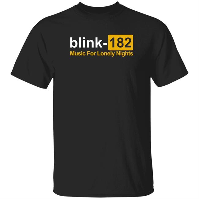 Blink 182 Merch Music For Lonely Nights Hoodie Blink 182 Merch Music For Lonely Nights Hoodie