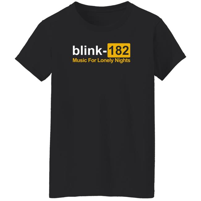Blink 182 Merch Music For Lonely Nights Hoodie Blink 182 Merch Music For Lonely Nights Hoodie
