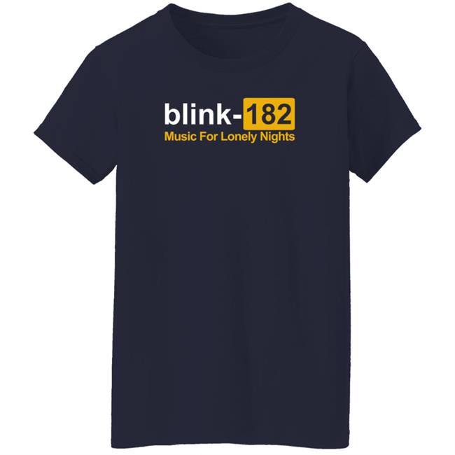 Blink 182 Merch Music For Lonely Nights Hoodie Blink 182 Merch Music For Lonely Nights Hoodie