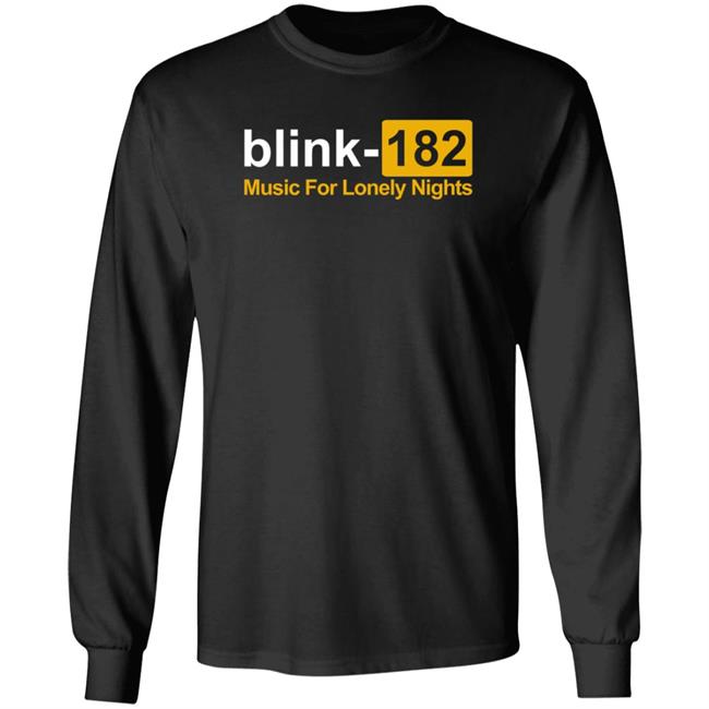 Blink 182 Merch Music For Lonely Nights Hoodie Blink 182 Merch Music For Lonely Nights Hoodie