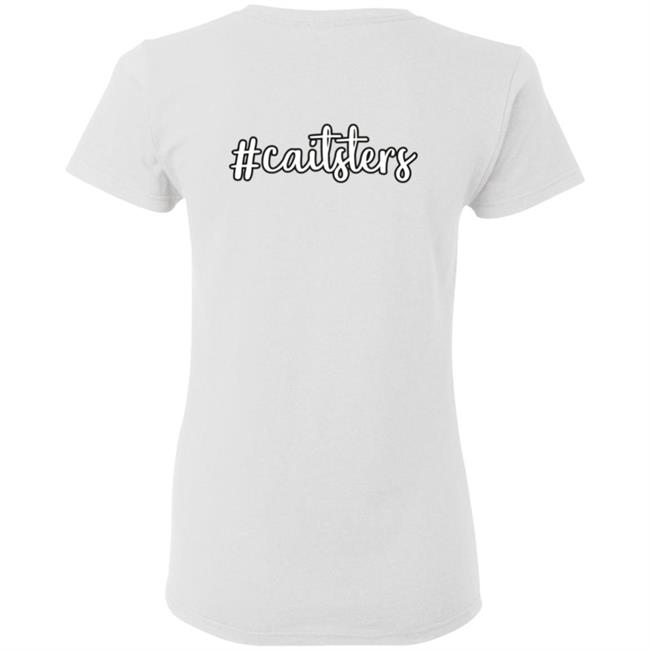 Caitsters Caiti Mackenzie Merch White Hoodie Caitsters Caiti Mackenzie Merch White Hoodie