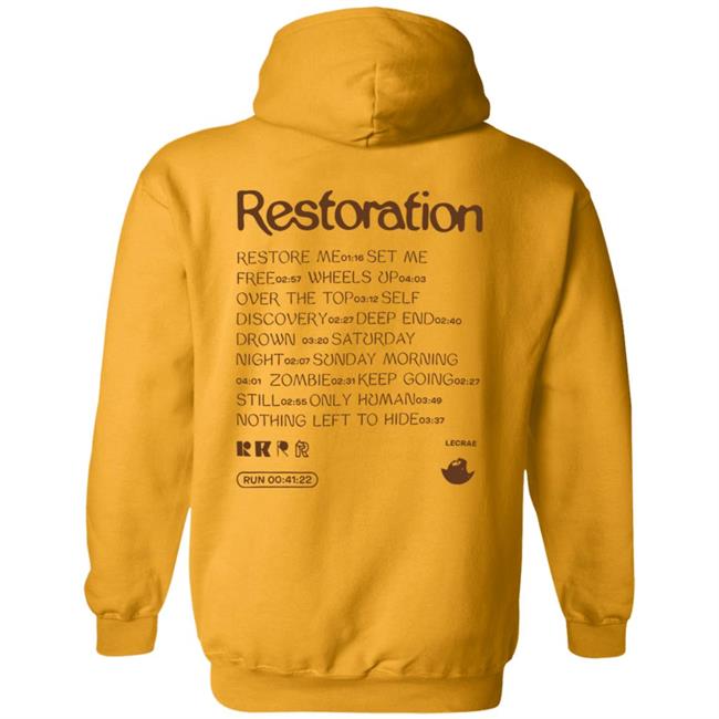 Lecrae Merch Restoration Tee Shirt Lecrae Merch Restoration Tee Shirt
