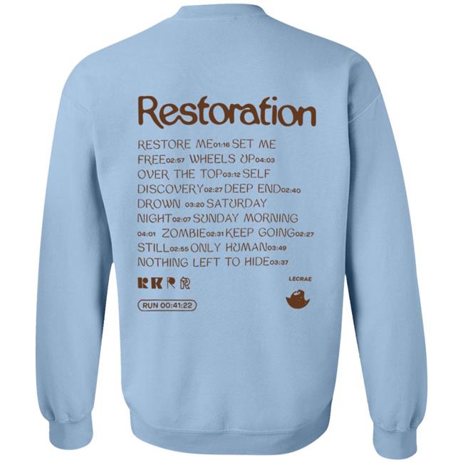 Lecrae Merch Restoration Tee Shirt Lecrae Merch Restoration Tee Shirt