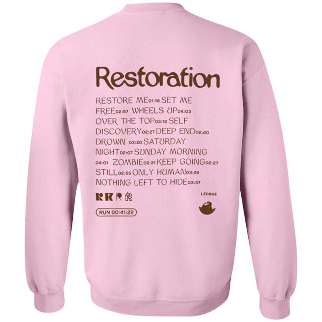 Lecrae Merch Restoration Tee Shirt Lecrae Merch Restoration Tee Shirt