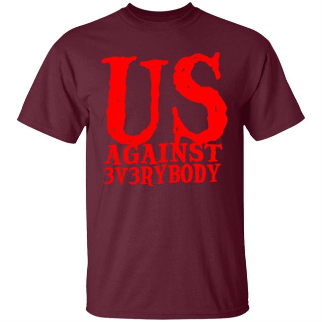 Ua3 Clothing Merch US Against 3v3rybody Hoodie Ua3 Clothing Merch US Against 3v3rybody Hoodie