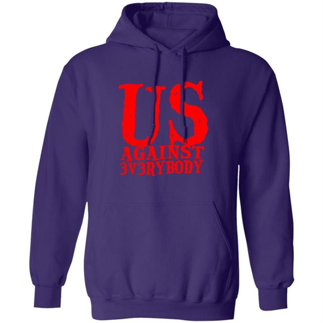 Ua3 Clothing Merch US Against 3v3rybody Hoodie Ua3 Clothing Merch US Against 3v3rybody Hoodie
