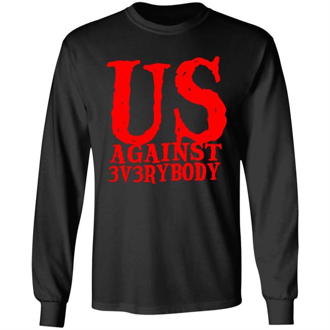 Ua3 Clothing Merch US Against 3v3rybody Hoodie Ua3 Clothing Merch US Against 3v3rybody Hoodie