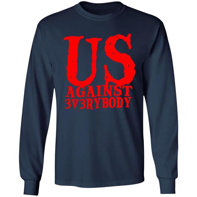 Ua3 Clothing Merch US Against 3v3rybody Hoodie Ua3 Clothing Merch US Against 3v3rybody Hoodie
