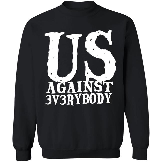Ua3 Clothing Merch US Against 3v3rybody Shirt Ua3 Clothing Merch US Against 3v3rybody Shirt