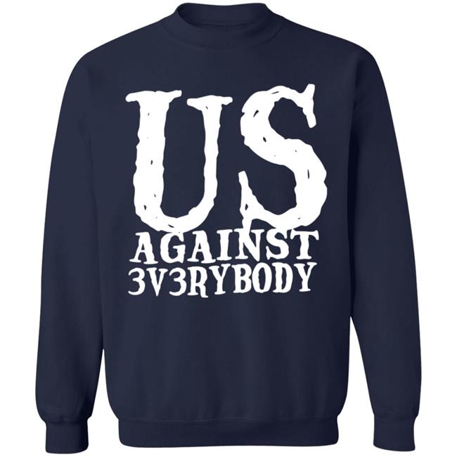 Ua3 Clothing Merch US Against 3v3rybody Shirt Ua3 Clothing Merch US Against 3v3rybody Shirt