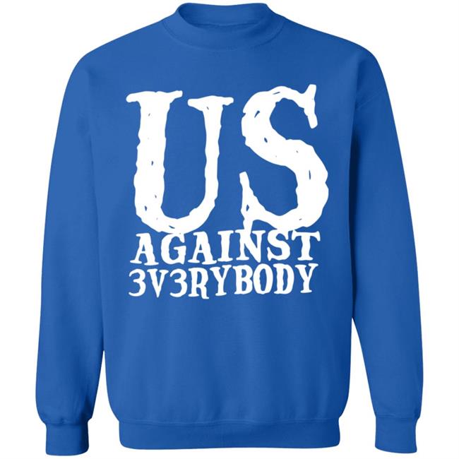 Ua3 Clothing Merch US Against 3v3rybody Shirt Ua3 Clothing Merch US Against 3v3rybody Shirt