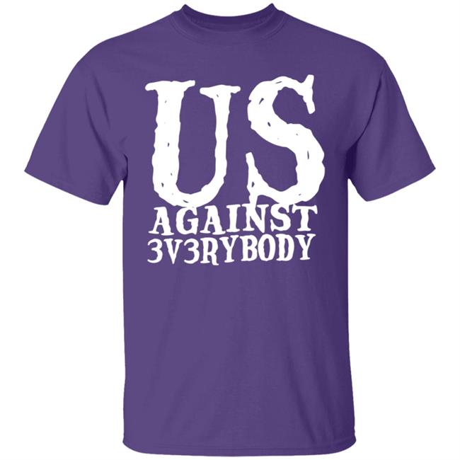 Ua3 Clothing Merch US Against 3v3rybody Shirt Ua3 Clothing Merch US Against 3v3rybody Shirt