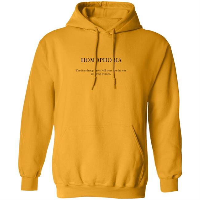 Homophobia Yellow Hoodie Homophobia Yellow Hoodie