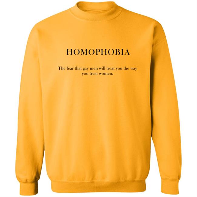 Homophobia Yellow Hoodie Homophobia Yellow Hoodie