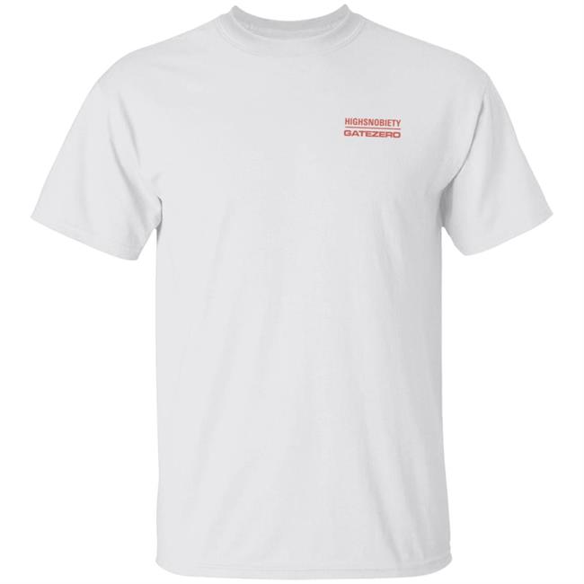 Highsnobiety Shop Highsnobiety Gatezero Logo Shirt White
