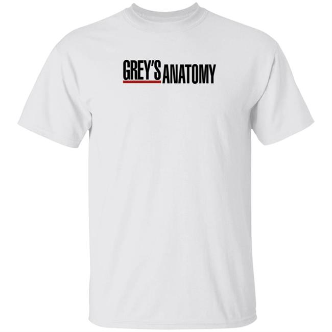 Greys Anatomy Merch Grey's Anatomy Logo Shirt