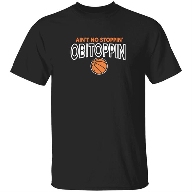 Call Her Daddy Merch Aint No Stoppin Tee Shirt Barstool Sports Call Her Daddy Merch Aint No Stoppin Obitoppin Shirt Aint No Stoppin Tee