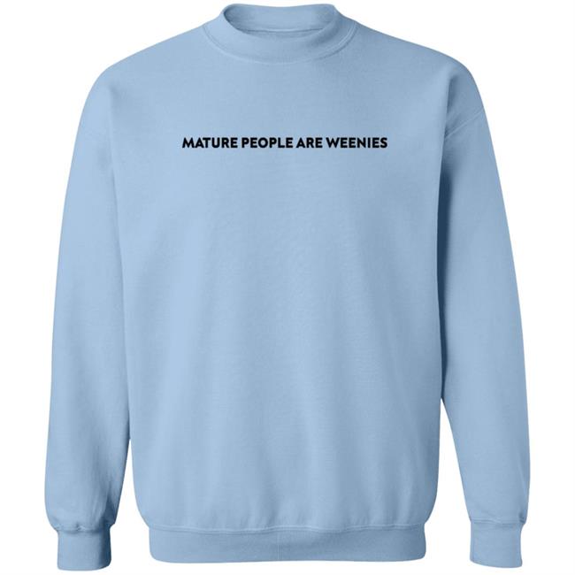 Baylen Levine Merch Mature People Are Weenies Tee Baylen Levine Merch Mature People Are Weenies Tee