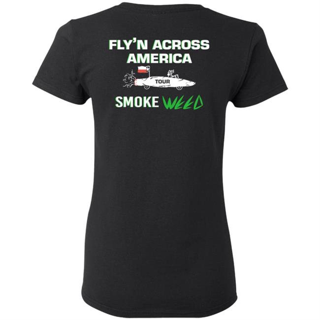 Fly'n Across America 420 T Shirt Fly'n Across America 420 T Shirt