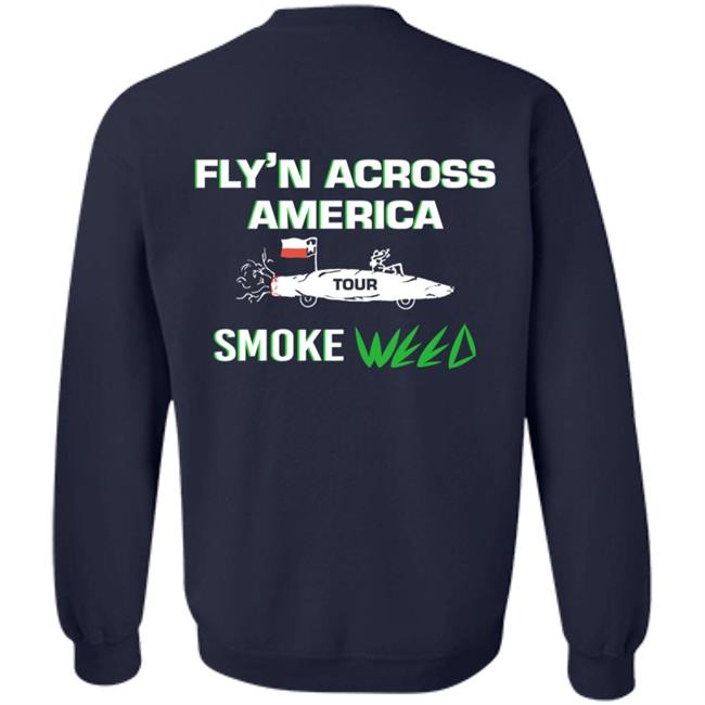 Fly'n Across America 420 T Shirt Fly'n Across America 420 T Shirt