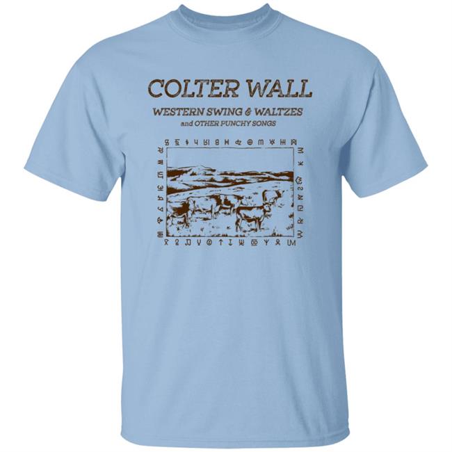Colter Wall Western Swing & Waltzes Album Shirt