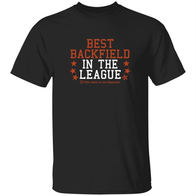 BreakingT Best Backfield In The League Shirt Best Backfield In The League Shirt