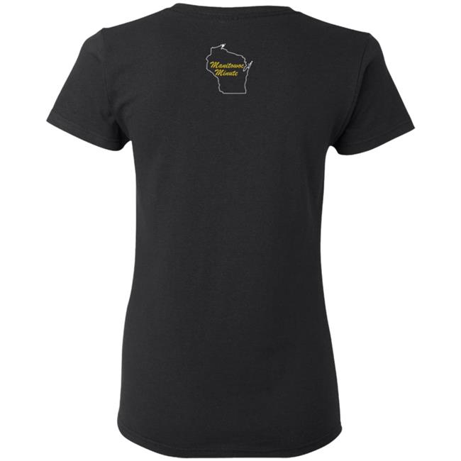 Manitowoc Minute Merch Go Packers and Fuck Da Bears Tee Manitowoc Minute Merch Go Packers and Fuck Da Bears Tee