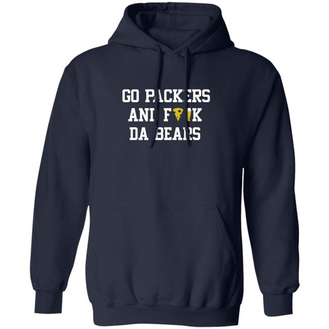 Manitowoc Minute Merch Go Packers and Fuck Da Bears Tee Manitowoc Minute Merch Go Packers and Fuck Da Bears Tee