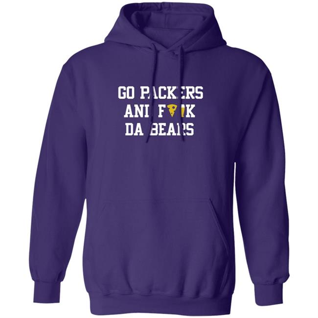 Manitowoc Minute Merch Go Packers and Fuck Da Bears Tee Manitowoc Minute Merch Go Packers and Fuck Da Bears Tee