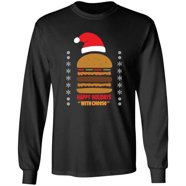 Happy Holidays With Cheese Shirt Happy Holidays With Cheese Shirt