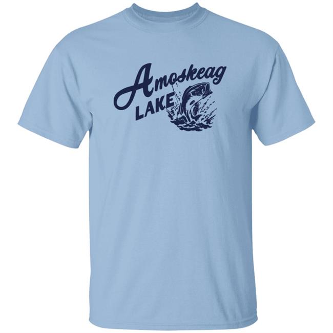 Amoskeag Lake T Shirt Chebacco Amoskeag Lake Shirt