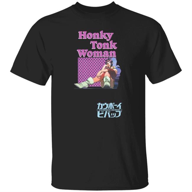 Cowboy Bebop Honky Tonk Woman Tee Shirt Honky Tonk Woman Tee Shirt