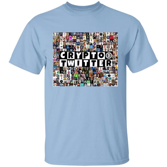 Crypto Twitter Collage T Shirt