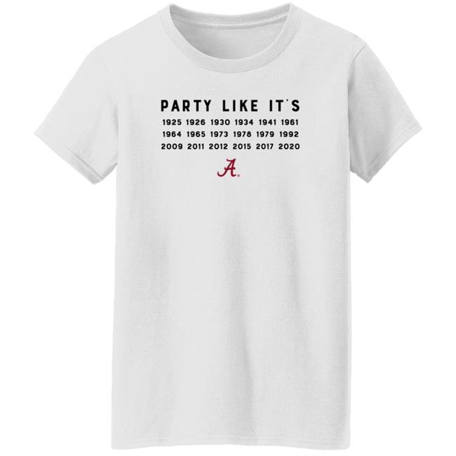 The Crimson Locker Merch Party Like It's Bama Party Now With 2020 Shirt Bds Music Manager The Crimson Locker Merch Party Like It's Bama Party Now With 2020 Shirt Bds Music Manager