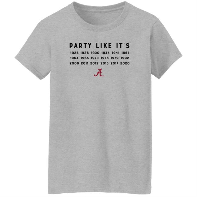 The Crimson Locker Merch Party Like It's Bama Party Now With 2020 Shirt Bds Music Manager The Crimson Locker Merch Party Like It's Bama Party Now With 2020 Shirt Bds Music Manager