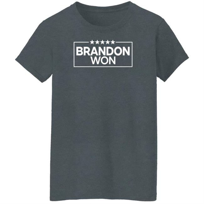 Angela Belcamino Brandon Won Shirt Angela Belcamino Brandon Won Shirt