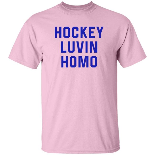 Hockey Luvin Homo T Shirt Iovejarry