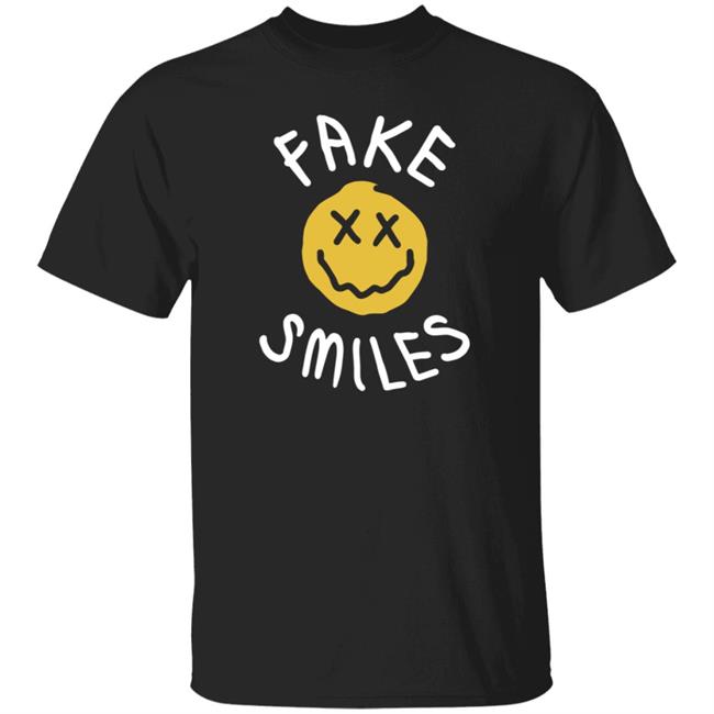 Phora Merch Fake Smiles Face Tee Shirt