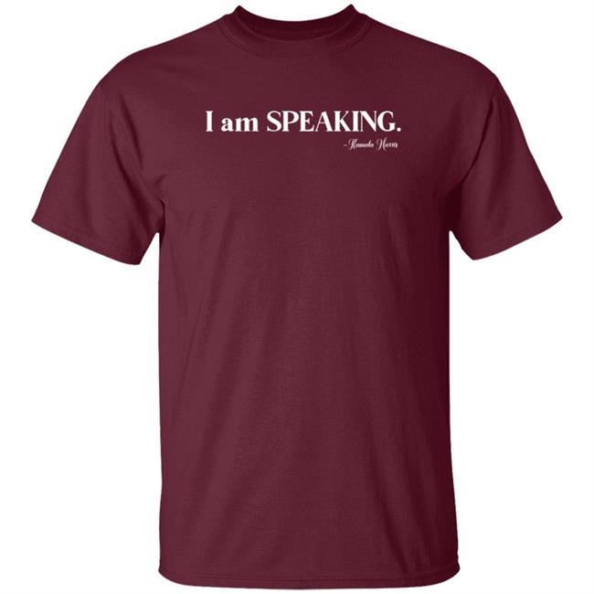 I am Speaking Kamala Harris T Shirt Smwgilbert